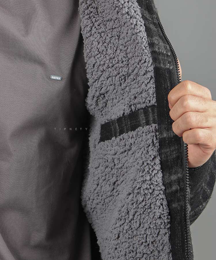                                     مشکی زمستانه کاپشن 1322  - تصویر 4