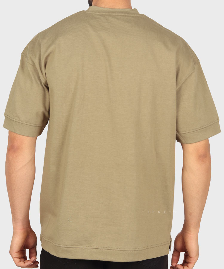                 مشکی کاربنی صدری تیشرت لش 4042  - تصویر 8