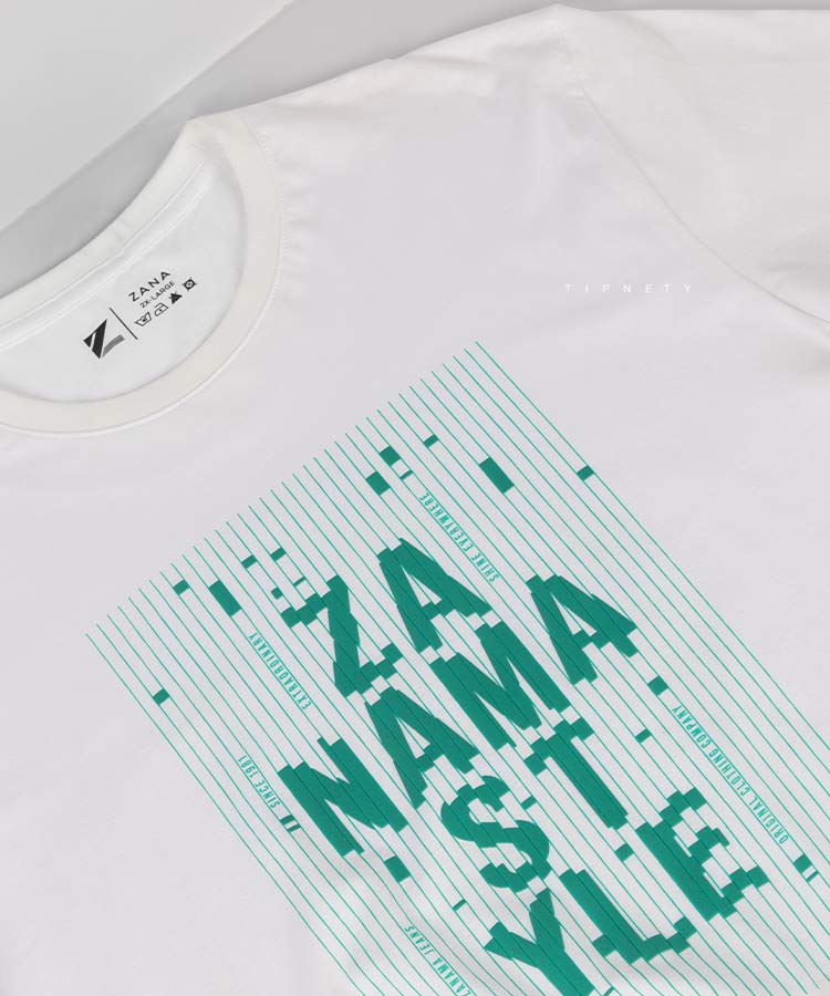 تیشرت طرح دار مردانه 1114