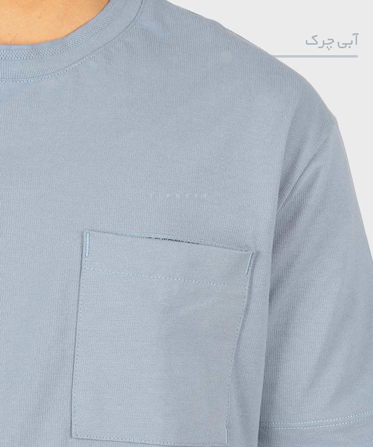                                                                                                 طوسی سفید سورمه ای مشکی آبی چرک زرشکی روشن سبز آبی تیشرت لش 2530  - تصویر 10