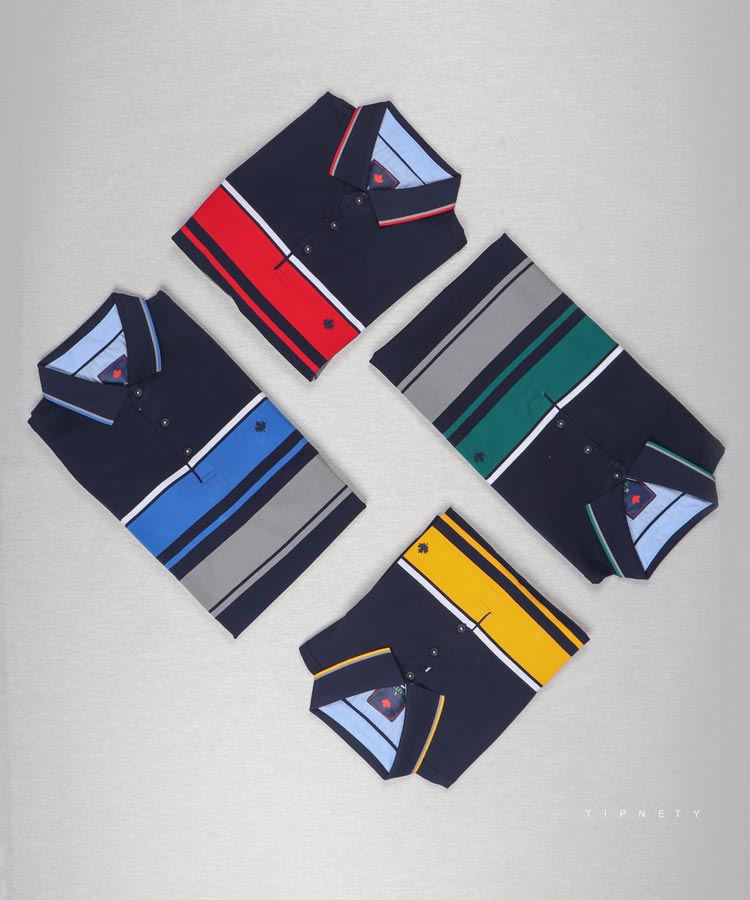 تیشرت یقه دار مردانه رینگر 7831