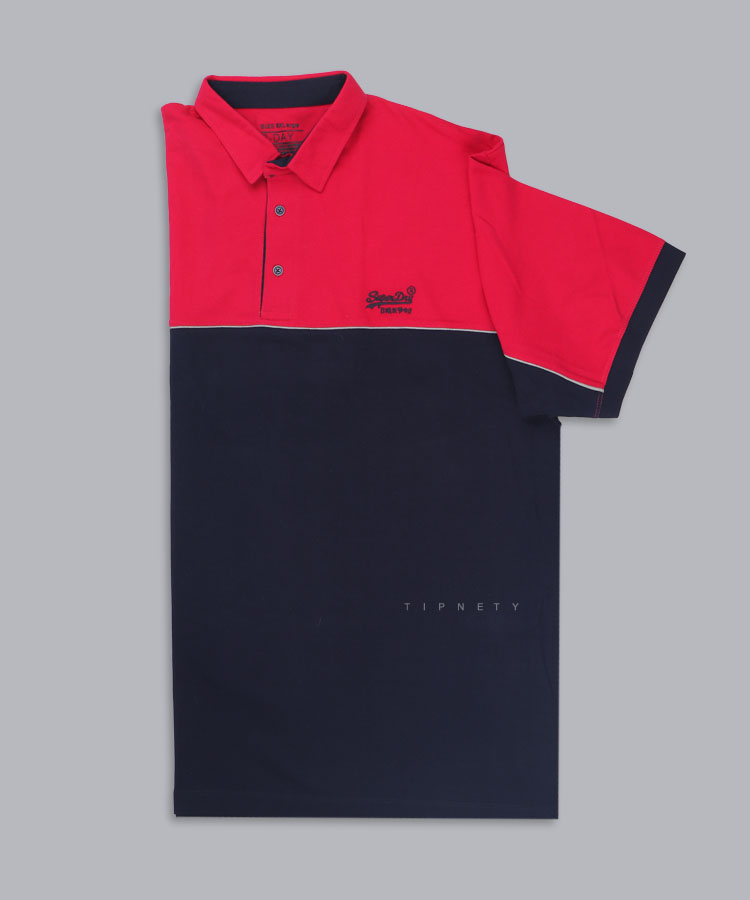 تیشرت یقه دار سایز بزرگ مردانه 5321