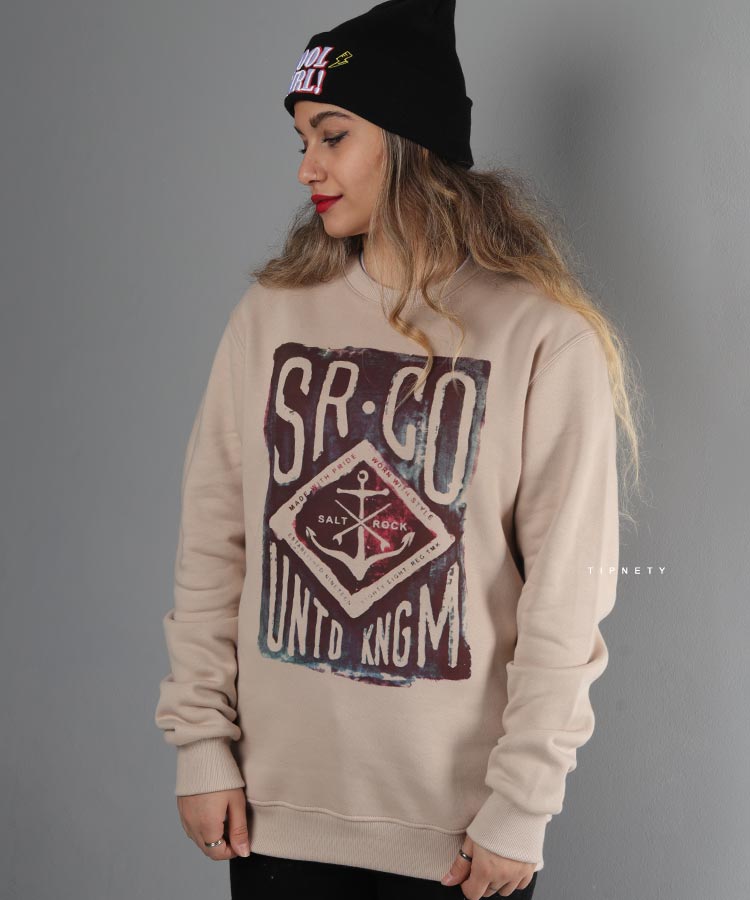                         سفید ملانژ کرم پاییزه پلیور 1921  - تصویر 4