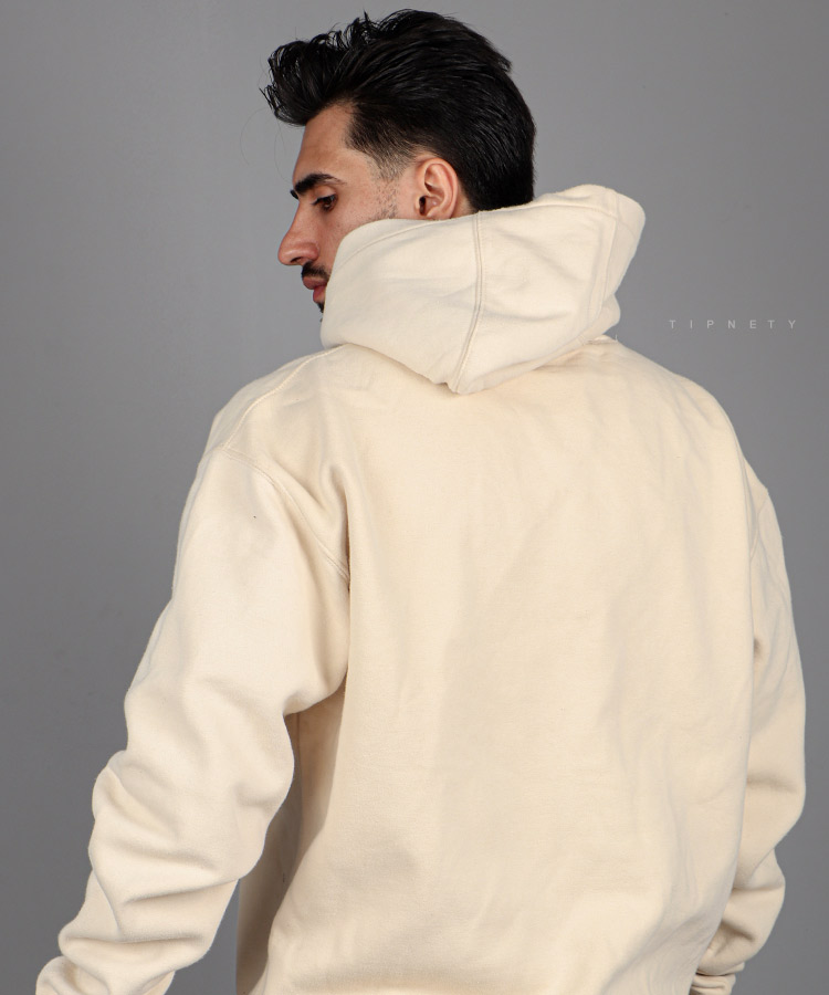                                                                                                                                             طوسی روشن کرم ملانژ قهوه ای مشکی نوک مدادی پاییزه هودی 6025  - تصویر 6