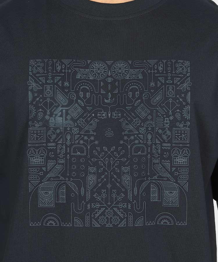             سورمه ای تیشرت لش 1626  - تصویر 5