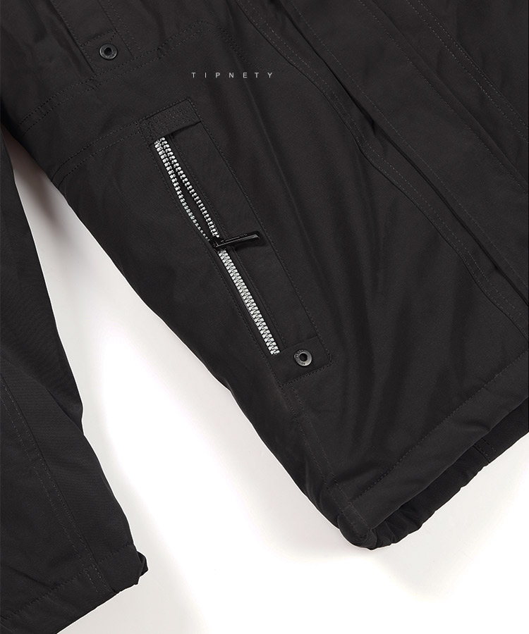       مشکی سورمه ای زمستانه کاپشن 9158  - تصویر 10