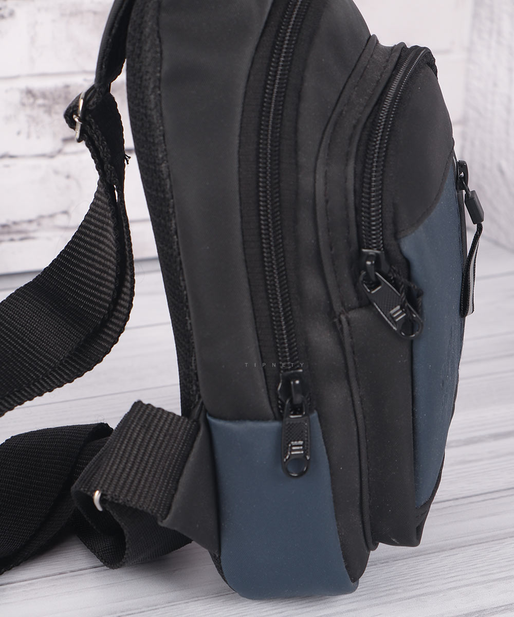         سورمه ای طوسی سبز کیف دوشی 4559  - تصویر 4