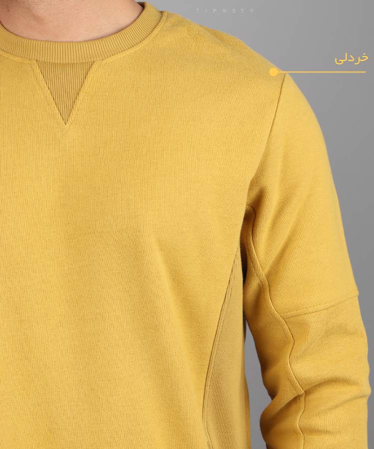   ملانژ                                                                                                             مشکی سورمه ای طوسی تیره لجنی خردلی طوسی روشن پاییزه پلیور 1249  - تصویر 5