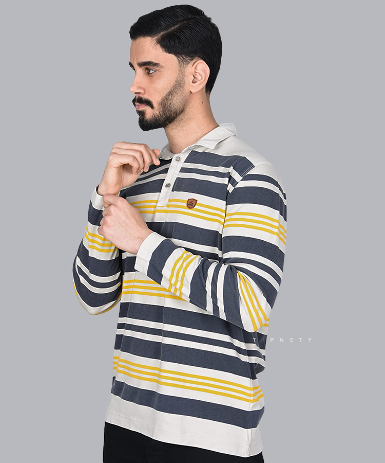                                                             زرد قرمز نارنجی سبز پاییزه تیشرت 1225  - تصویر 3