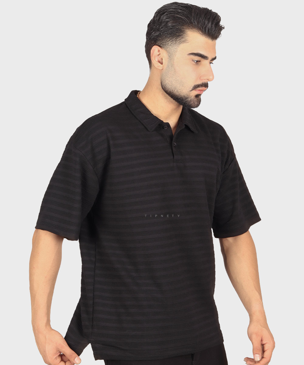                                                             طوسی کرم مشکی شیری تیشرت لش 1644  - تصویر 5