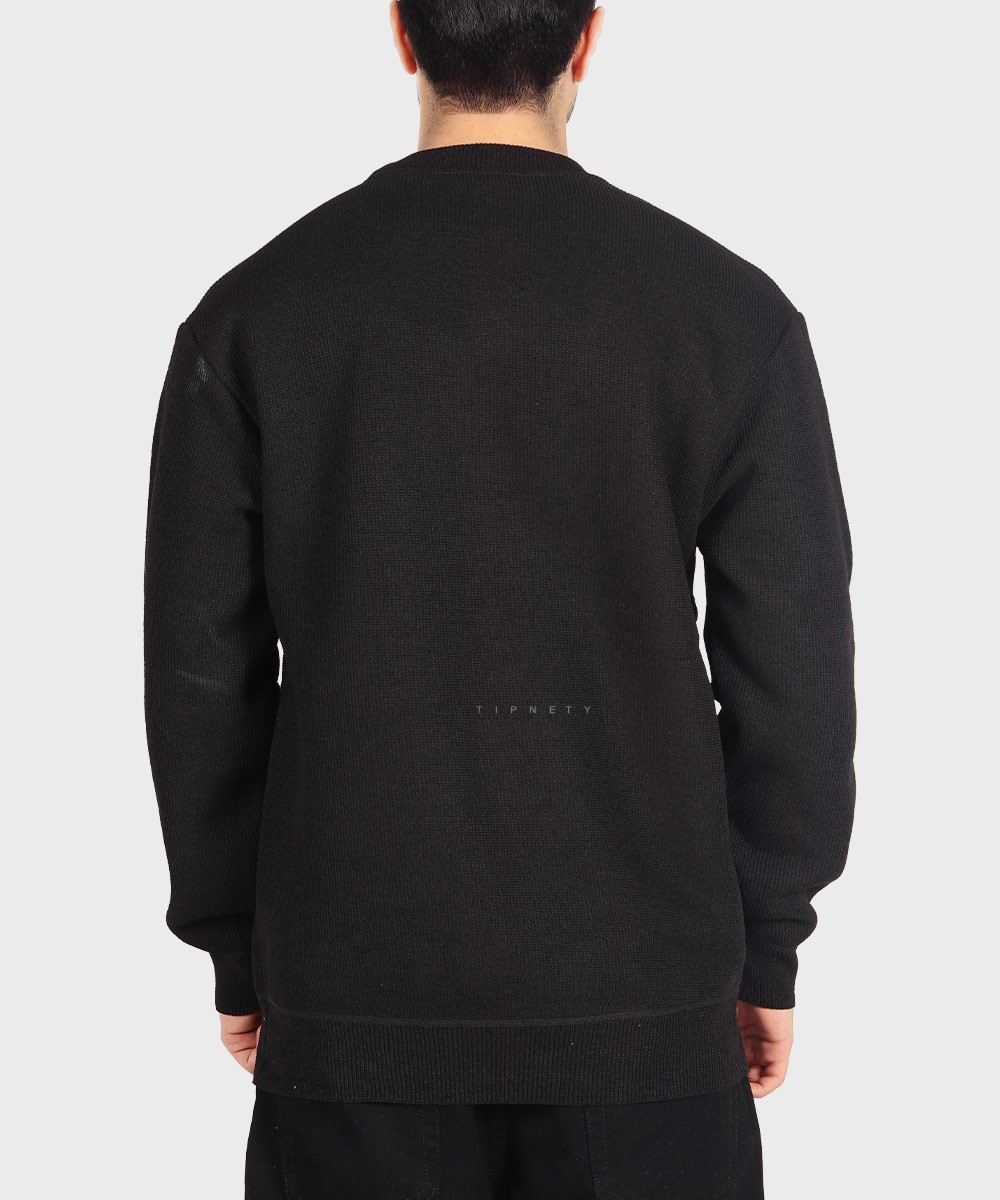 دودی مشکی طوسی شیری پاییزه پلیور 7201  - تصویر 10