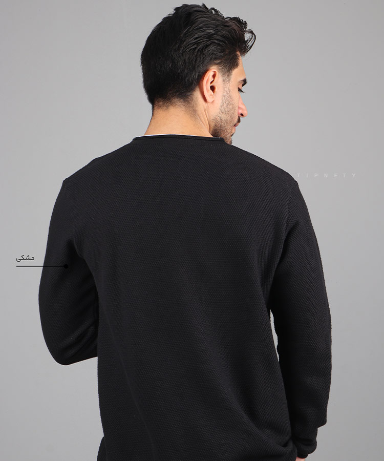                                                                                                                                                                                                                                       زرشکی صدری خاکی دودی سورمه ای مشکی لجنی طوسی کرم تیره پاییزه پلیور 0519  - تصویر 10