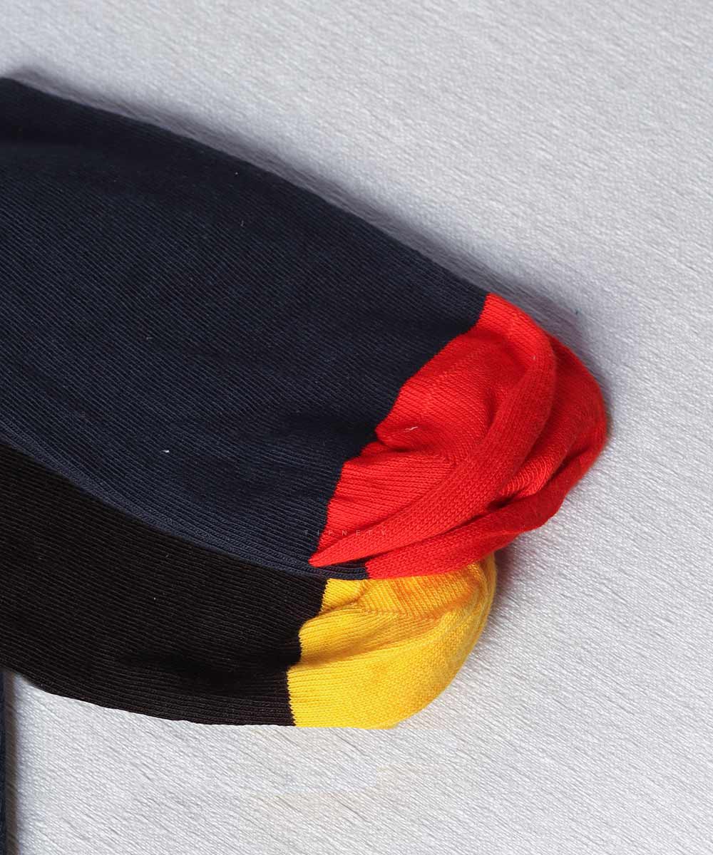 نفتی مشکی جوراب ساق بلند 1012  - تصویر 3