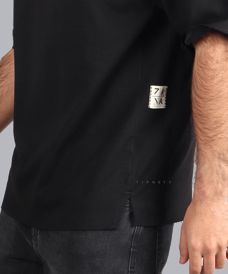                                                                 سورمه ای سفید مشکی تیشرت لش 1339  - تصویر 4