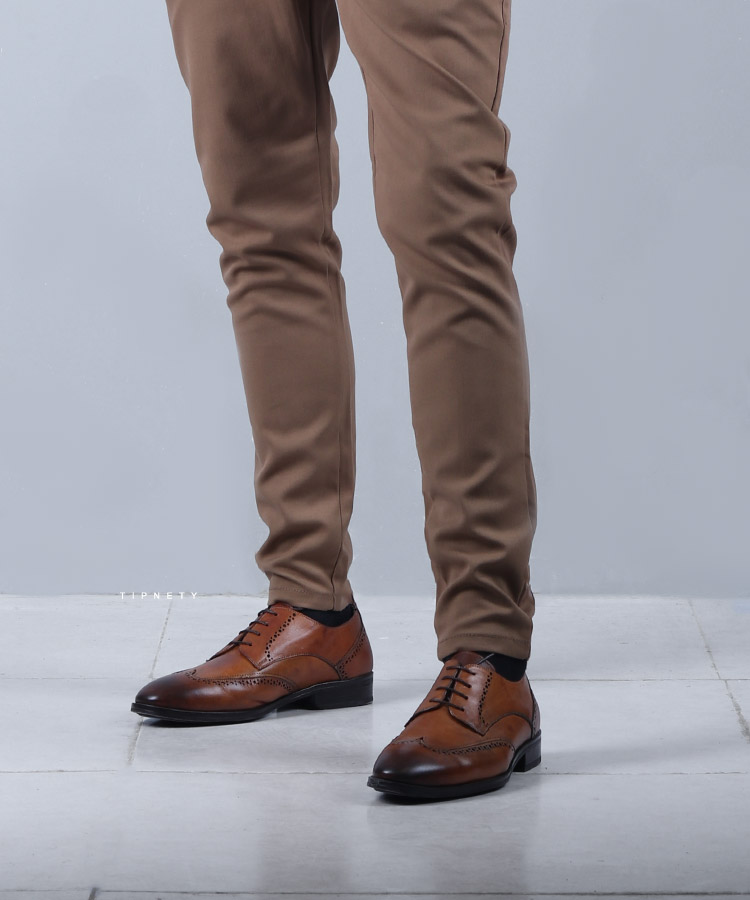                           عسلی مشکی کفش مجلسی 5212  - تصویر 4