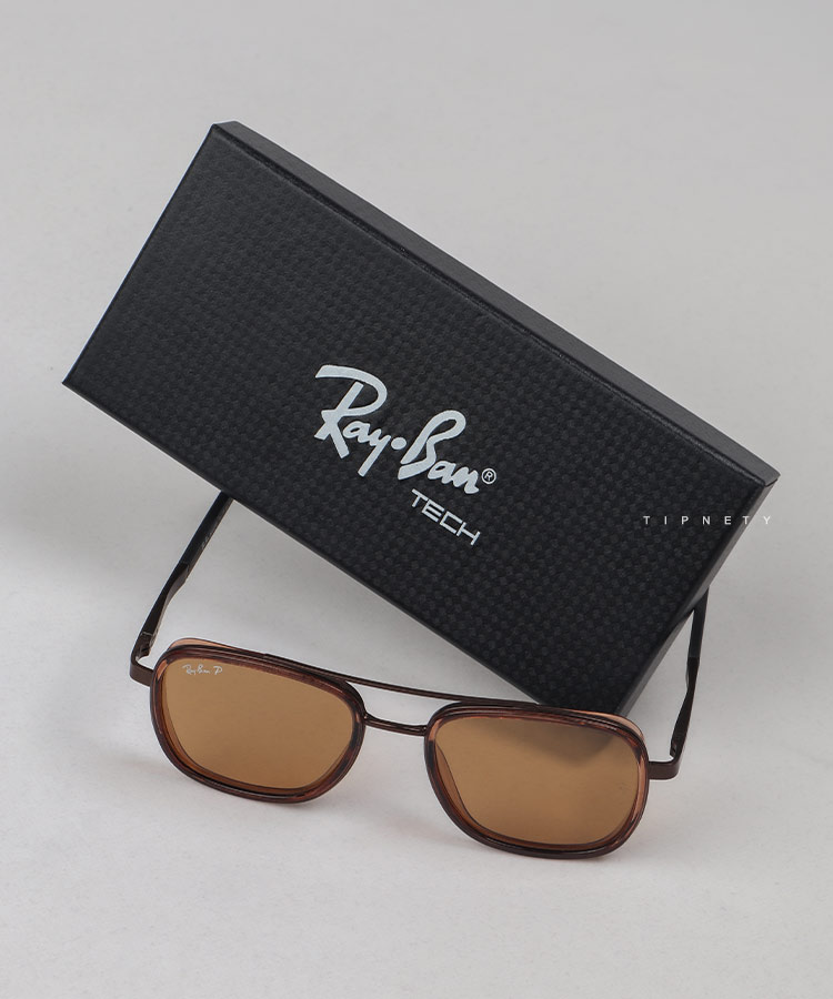 عینک آفتابی شیشه سنگ برند ری بن 3127