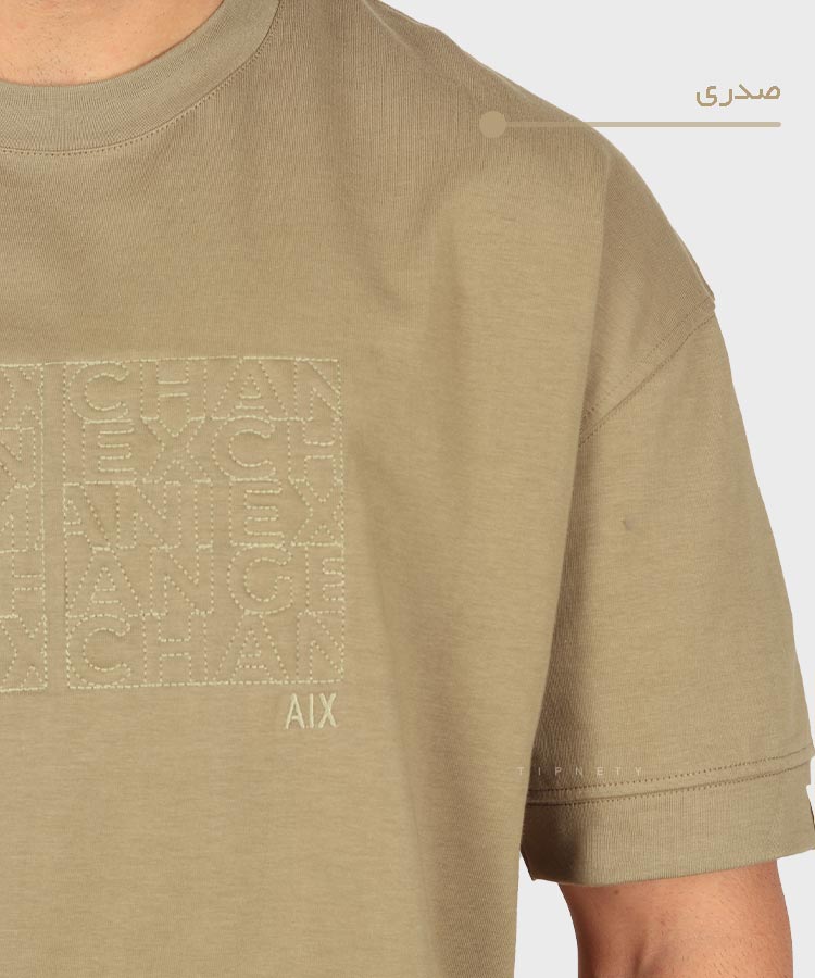                 مشکی کاربنی صدری تیشرت لش 4042  - تصویر 4