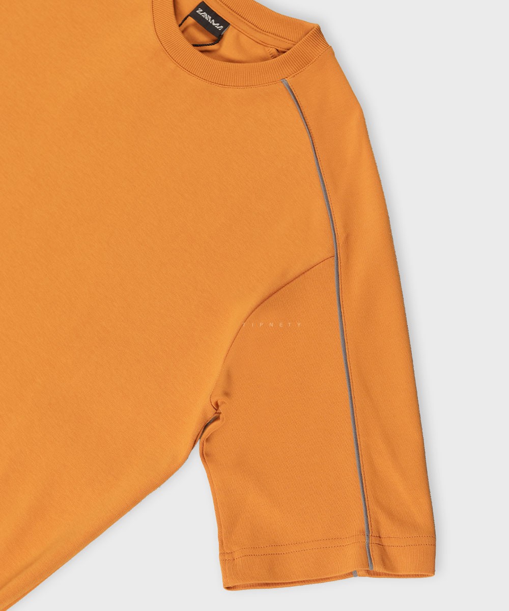 سورمه ای قهوه ای مشکی پسته ای تیشرت لش 1759         پرتقالی تیشرت لش 2765  - تصویر 3