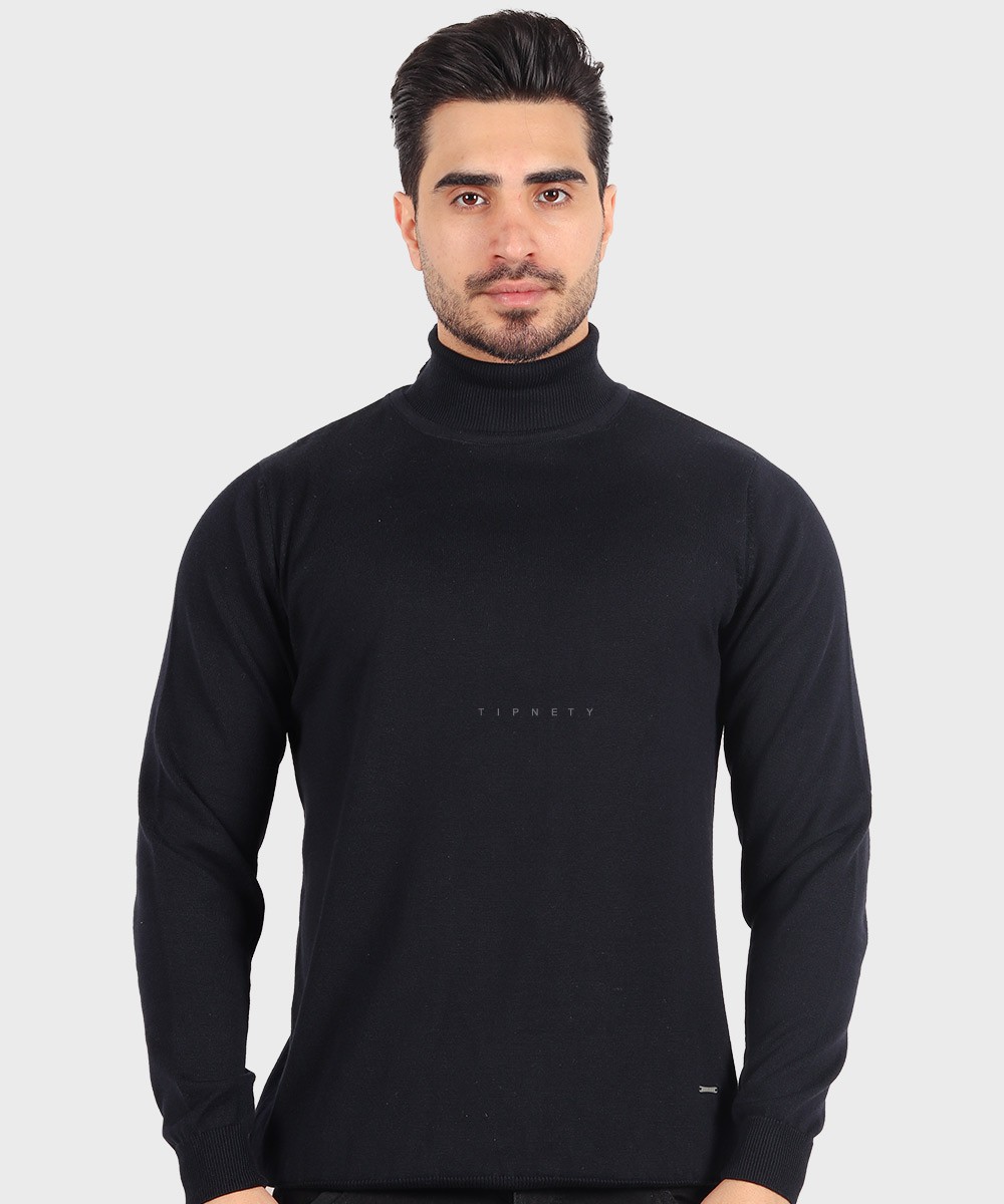         نوک مدادی سورمه ای قهوه ای پاییزه یقه اسکی 0254  - تصویر 4