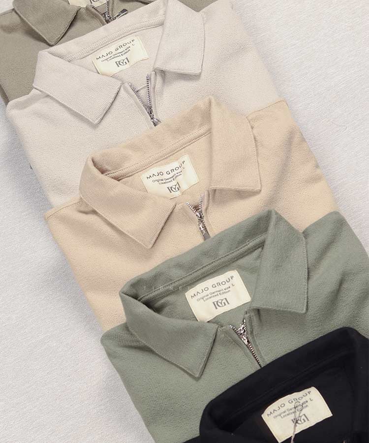 تیشرت نیم زیپ مردانه لش 3431