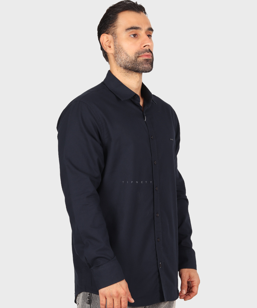                                                             سفید سورمه ای قهوه ای سبز مشکی آبی روشن لجنی ذغالی پیراهن آستین بلند فیت 5499  - تصویر 18