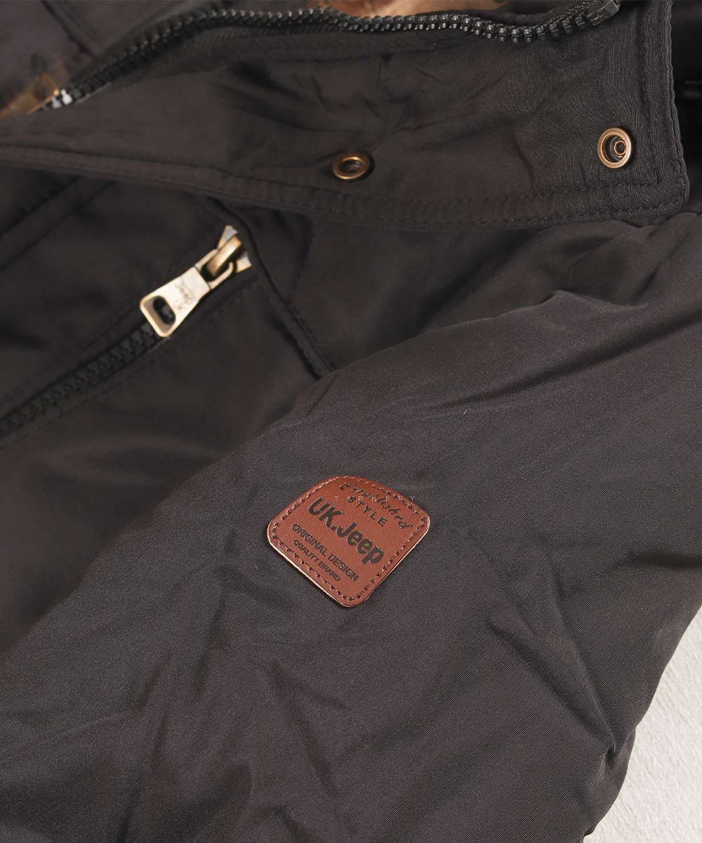                 لجنی شتری مشکی زمستانه کاپشن 1922  - تصویر 20