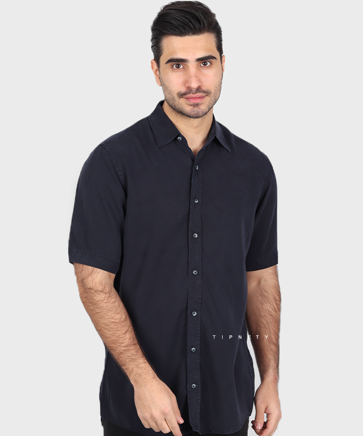   روشن       روشن             روشن طوسی کرم طوسی روشن سورمه ای آبی روشن لجنی صدری پیراهن آستین کوتاه کلاسیک 5405  - تصویر 8