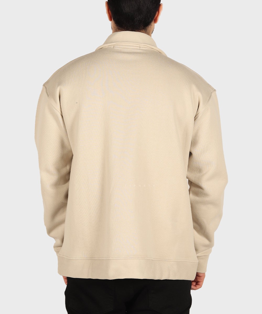                 سورمه ای مشکی شیری طوسی آبی روشن کرم قهوه ای پاییزه سویشرت 5086  - تصویر 34