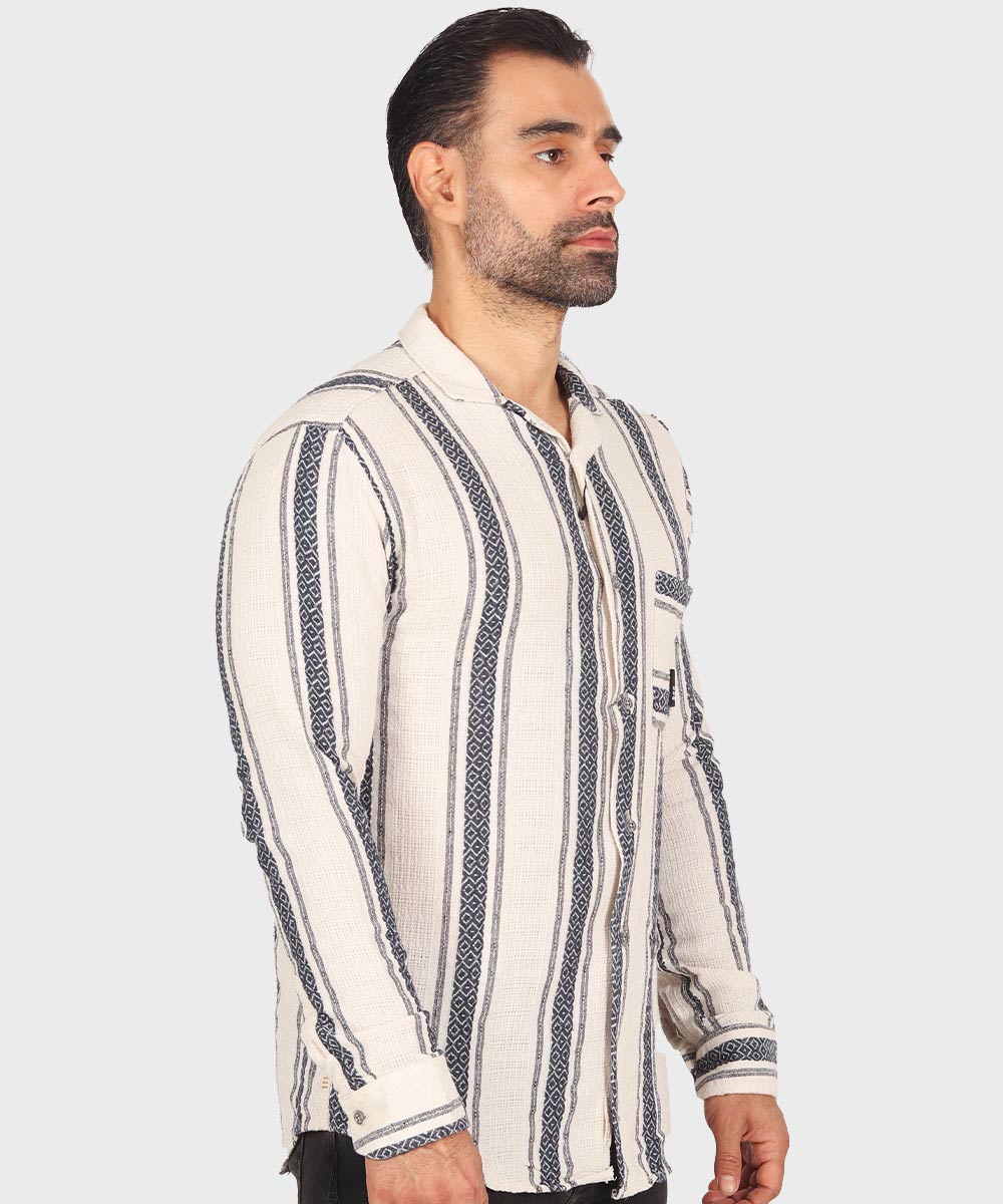         سورمه ای پسته ای لجنی پیراهن یقه انگلیسی 0137  - تصویر 9