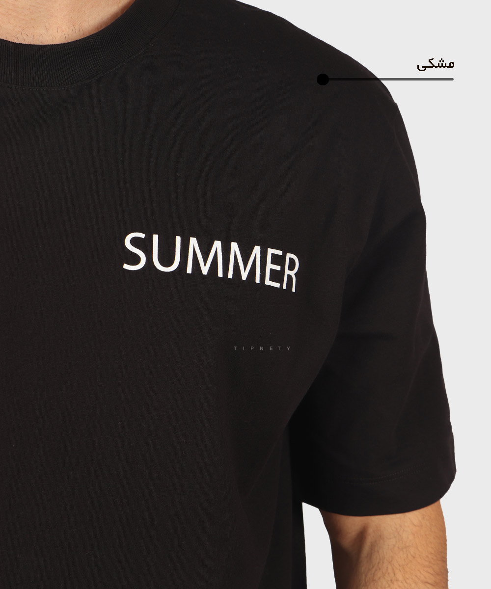                     مشکی صدری آبی چرک تیشرت لش 1712  - تصویر 7