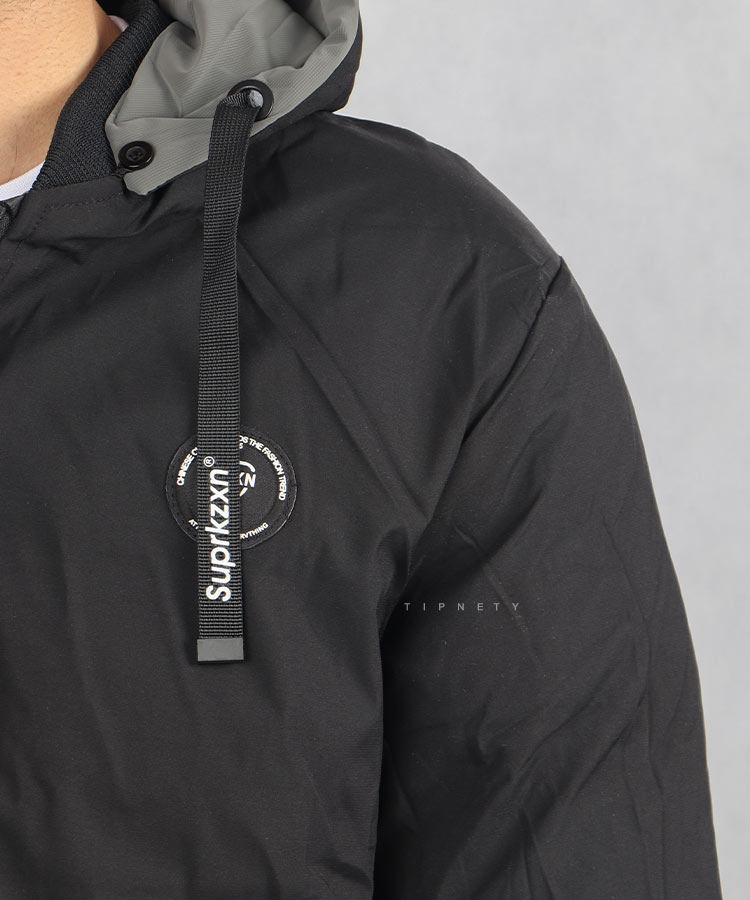                                                                                                                                                                         سفید صدری مشکی طوسی سبز زمستانه کاپشن 0156  - تصویر 13