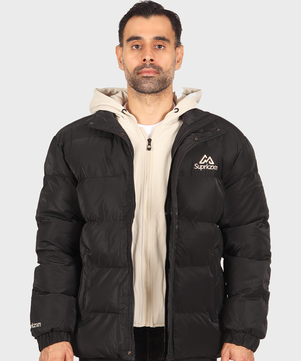 کاپشن مردانه KZXN مدل پف دار 0218