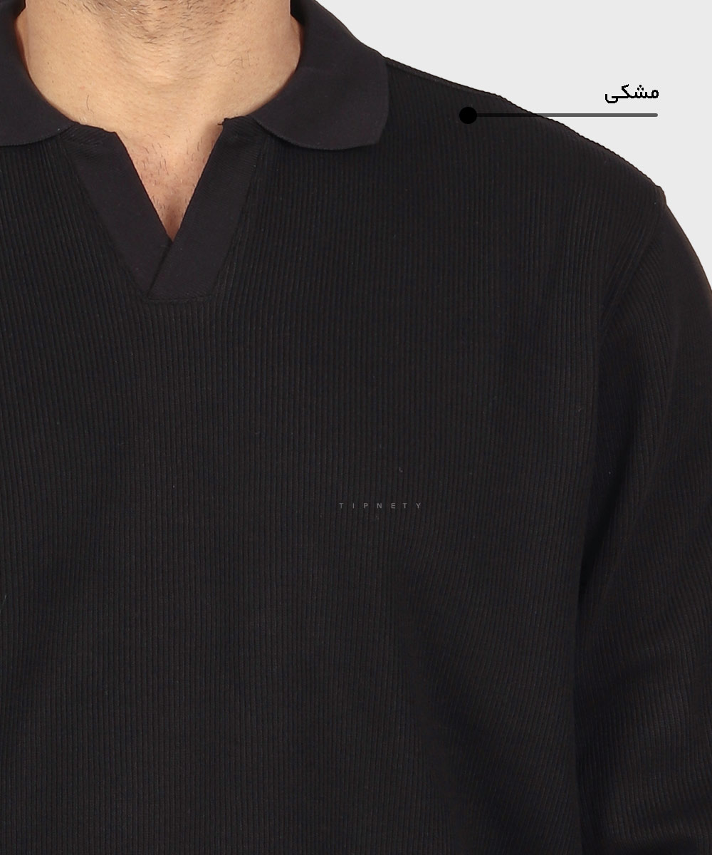                                           مشکی طوسی صدری کرم سورمه ای دودی پاییزه تیشرت 0584  - تصویر 7