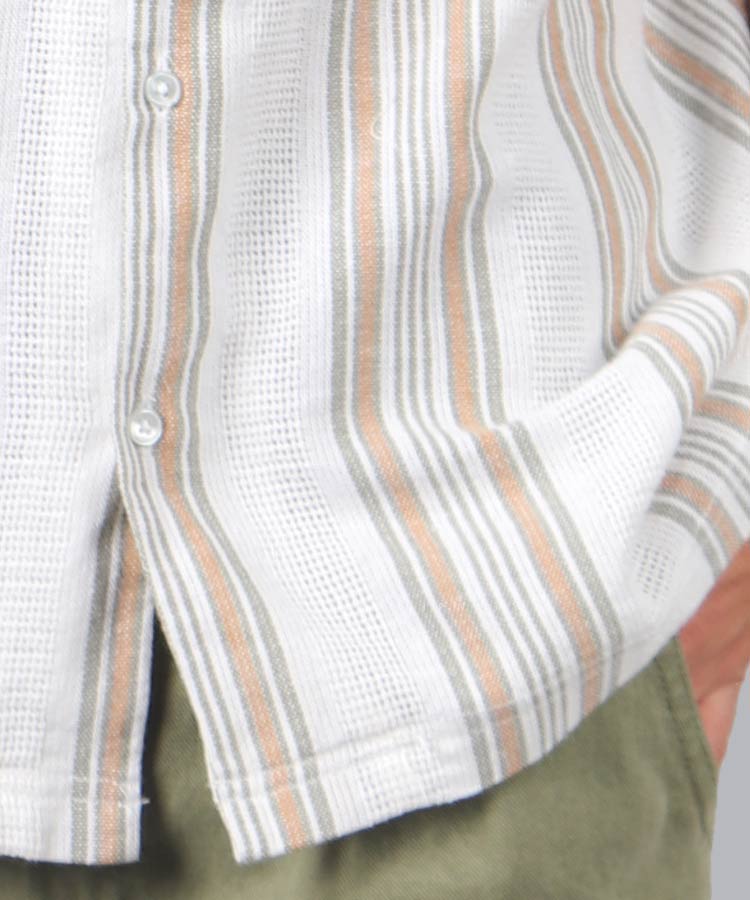                                         شیری پیراهن یقه انگلیسی 1259  - تصویر 2