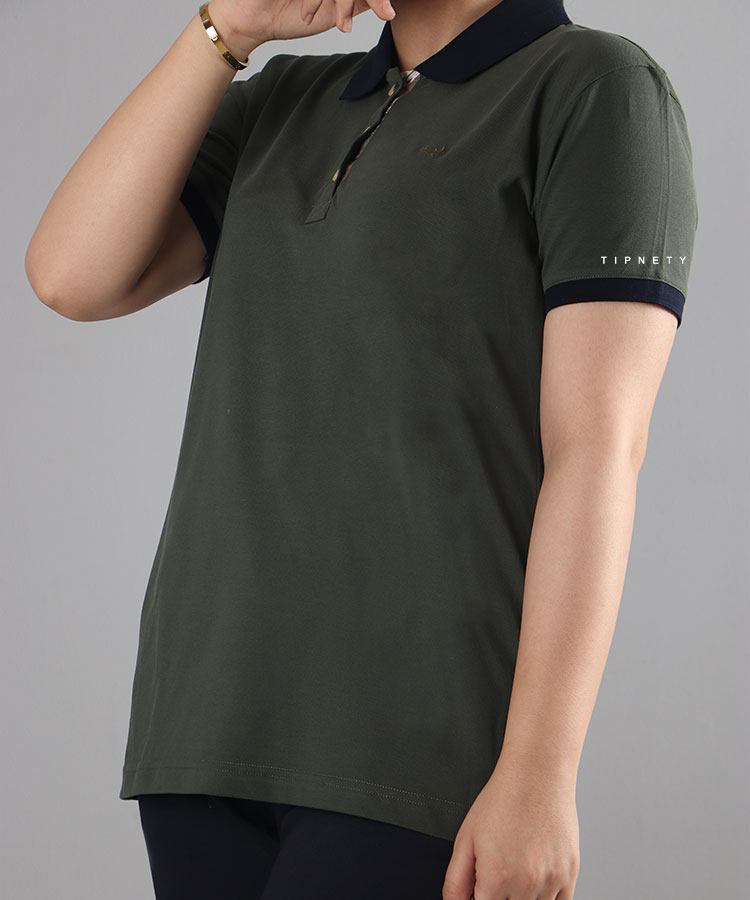                                                                                       زرد لجنی تیشرت یقه دار 1299  - تصویر 4