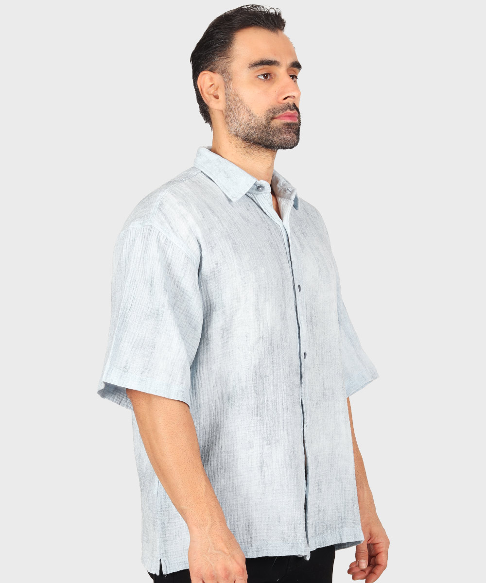                                     کرم خاکی آبی روشن سورمه ای قهوه ای مشکی لجنی پیراهن لش 2683  - تصویر 34