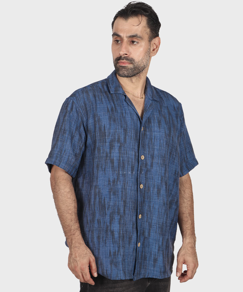 پیراهن لش مردانه یقه انگلیسی 2653