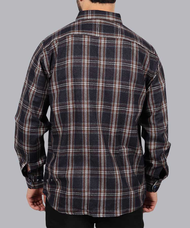             سورمه ای پاییزه پیراهن 0426  - تصویر 4