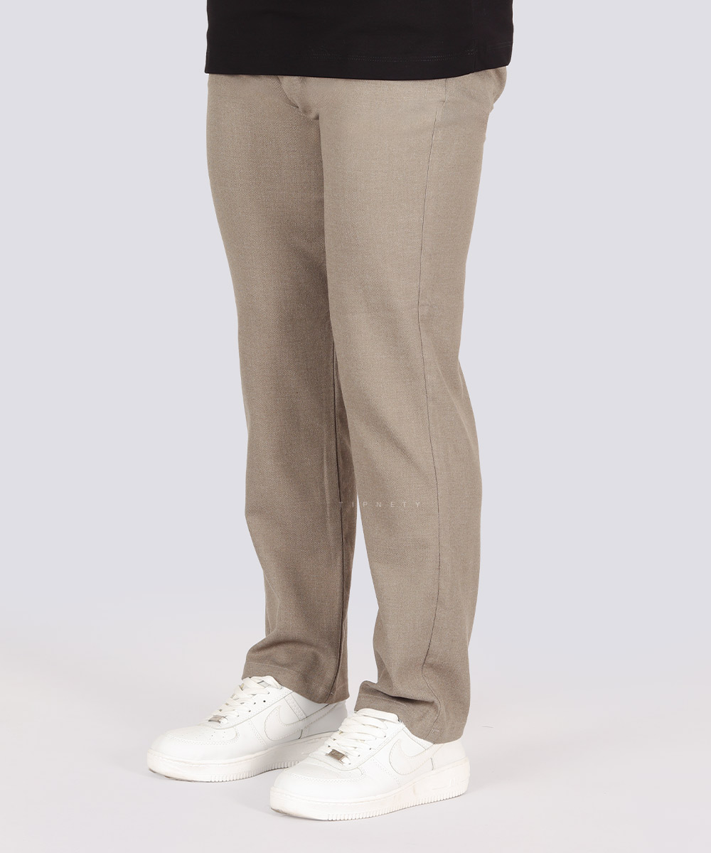                                     ذغالی کرم تیره صدری زیتونی طوسی تیره شلوار پارچه ای اسلش 0140  - تصویر 22