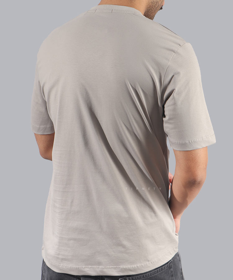                                                                                                                                   خردلی دودی مشکی کرم تیشرت چاپی 1374  - تصویر 11