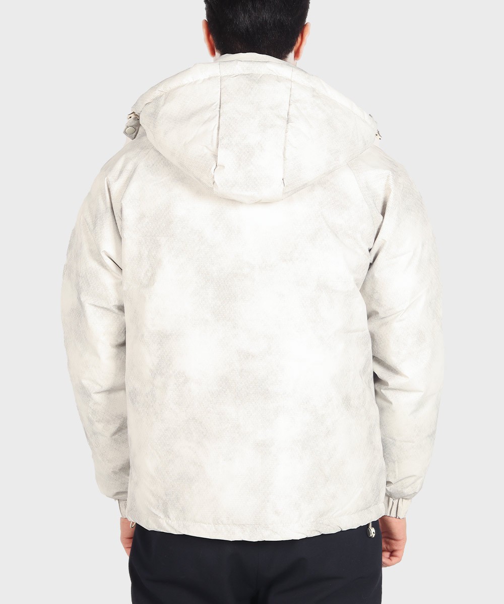 مشکی خاکی استخوانی زمستانه کاپشن 9659  - تصویر 15