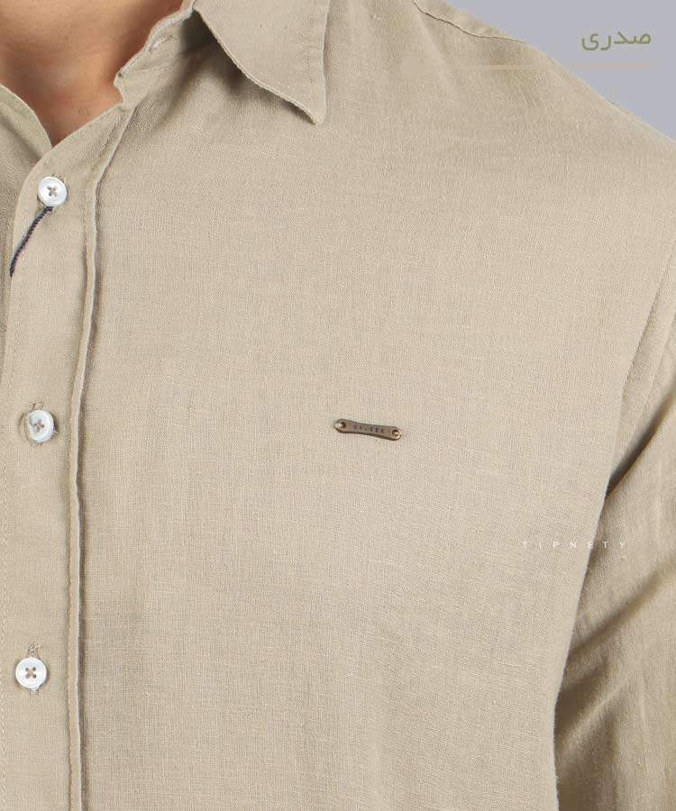                                                                                                 سورمه ای صدری شیری استخوانی مشکی پیراهن لش 5326  - تصویر 7