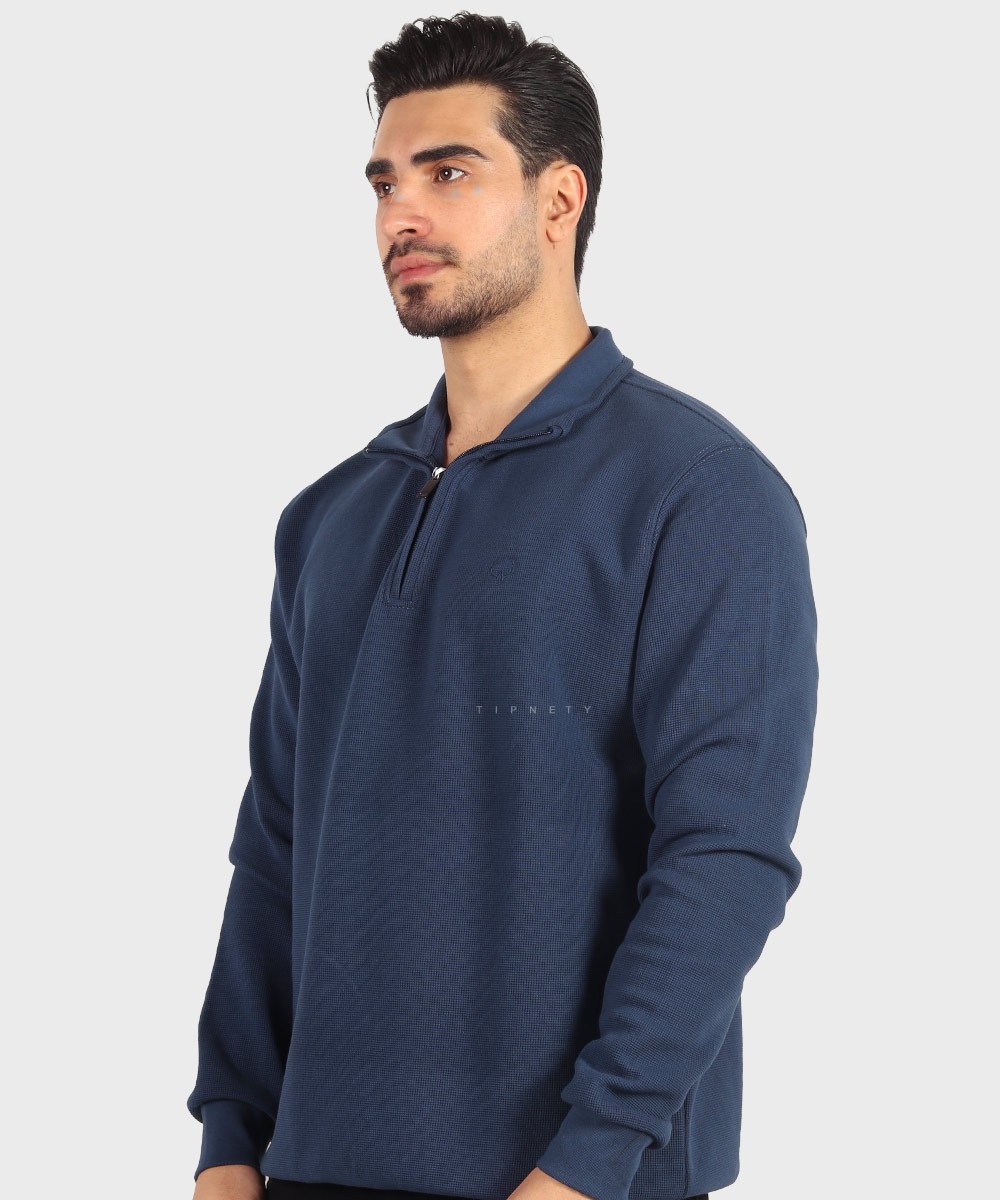                 قهوه ای نفتی آبی روشن مشکی شکلاتی کرم صدری پاییزه پلیور 8016  - تصویر 12