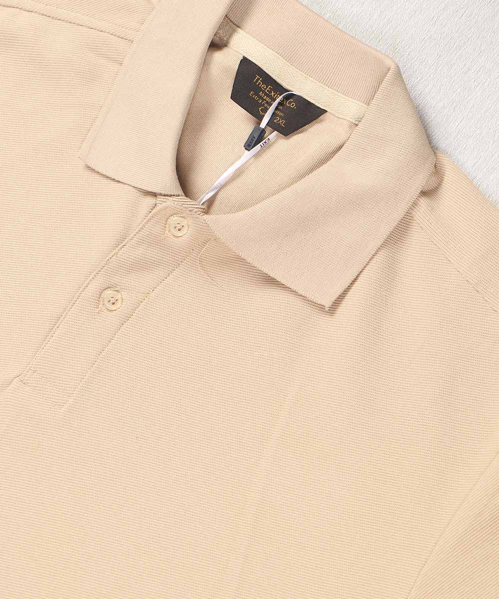                               سورمه ای سبز صدری کرم تیشرت یقه دار 0596  - تصویر 6