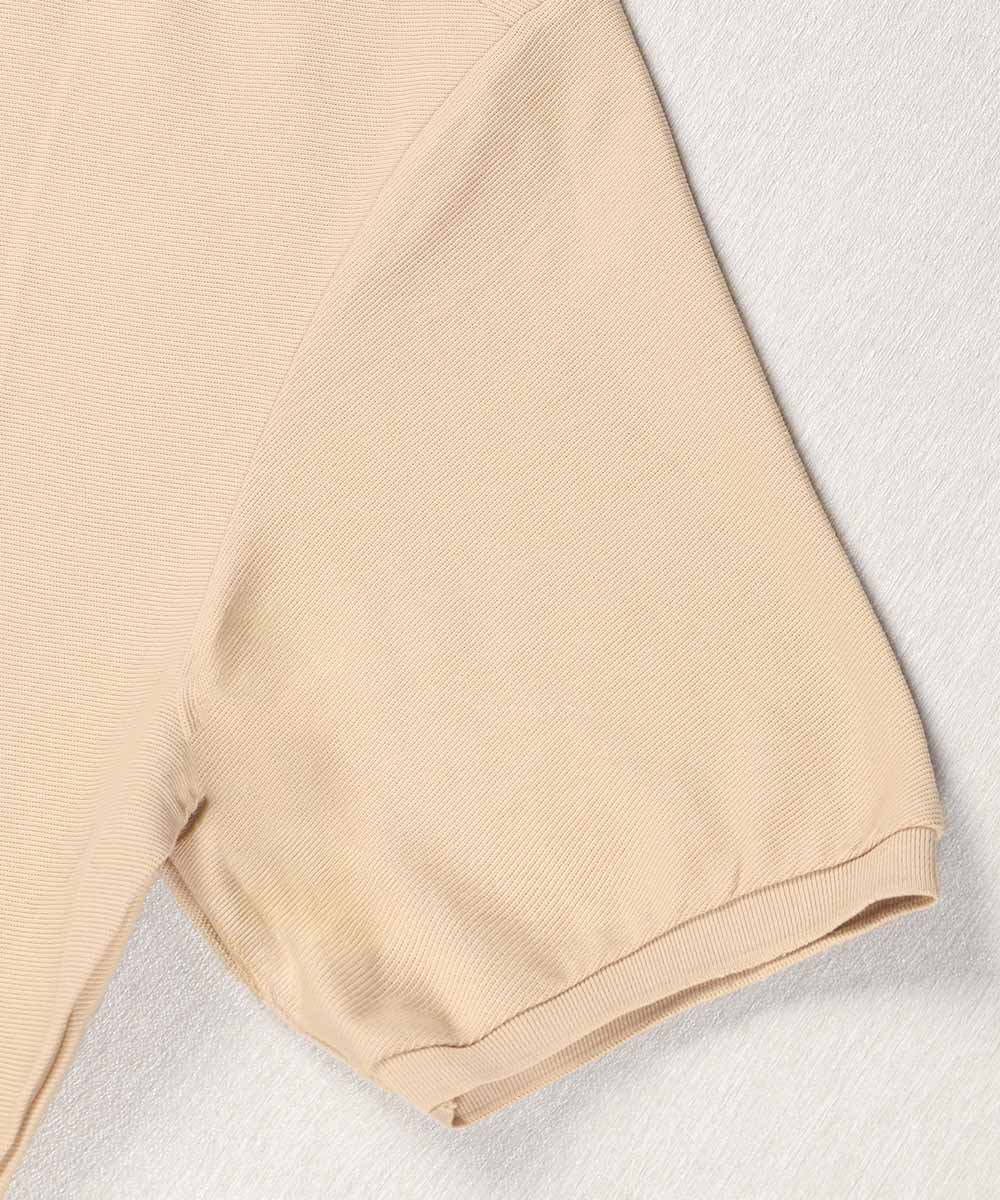                               سورمه ای سبز صدری کرم تیشرت یقه دار 0596  - تصویر 8