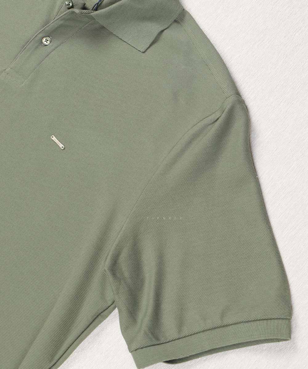                               سورمه ای سبز صدری کرم تیشرت یقه دار 0596  - تصویر 13