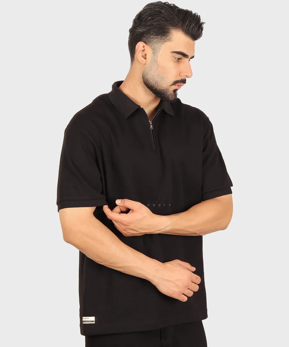 مشکی دودی شیری صدری سورمه ای خاکی تیشرت یقه دار 4036  - تصویر 16