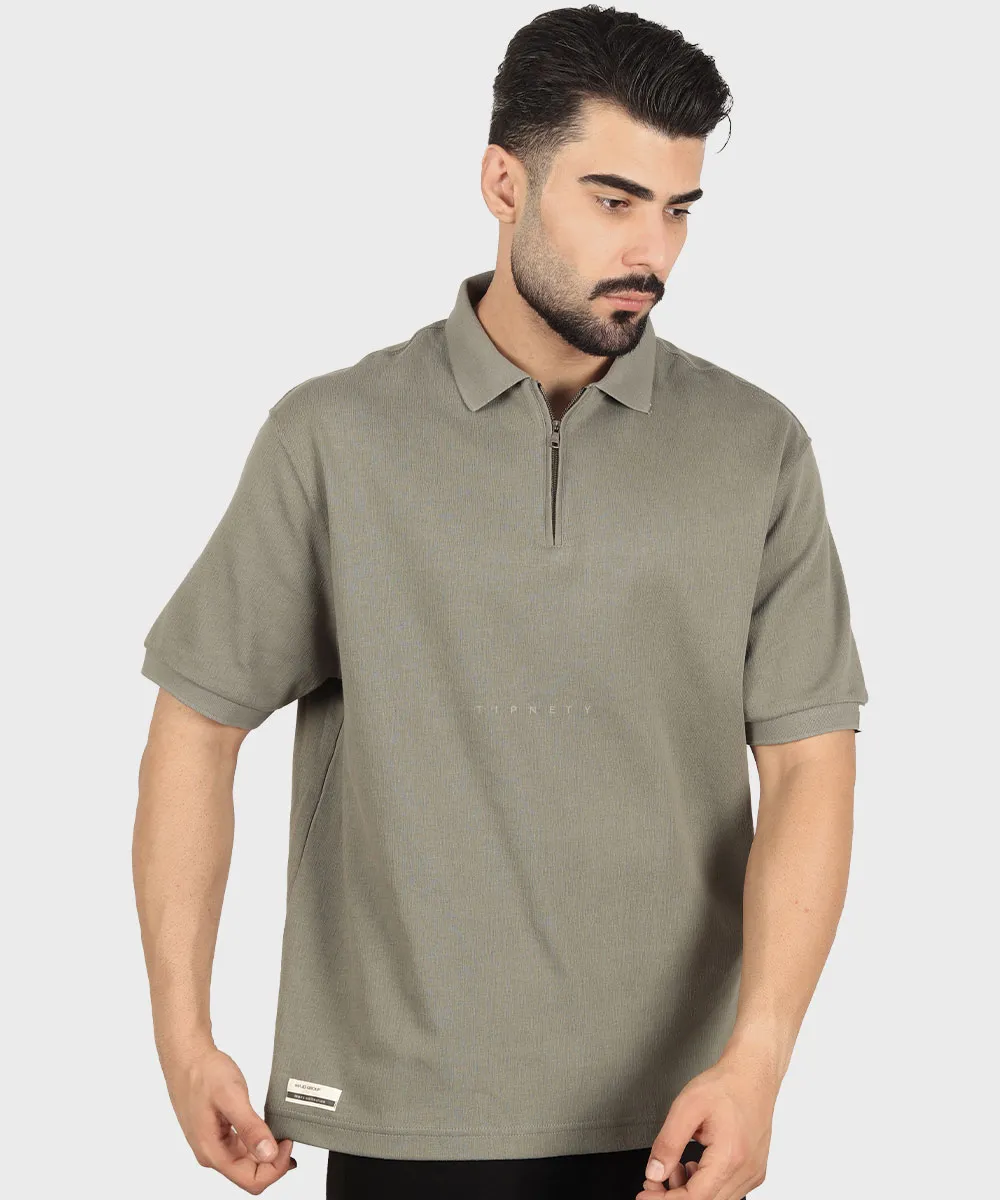 مشکی دودی شیری صدری سورمه ای خاکی تیشرت یقه دار 4036  - تصویر 7