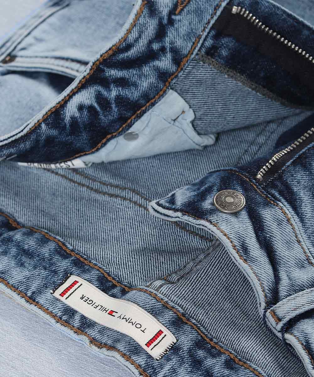   روشن   چرک تینت آبی شلوار جین اسلیم 3686  - تصویر 11