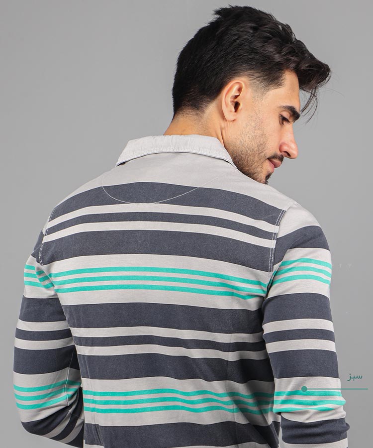                                                                                                                                                           سبز نارنجی آبی زرشکی پاییزه تیشرت 1293  - تصویر 6